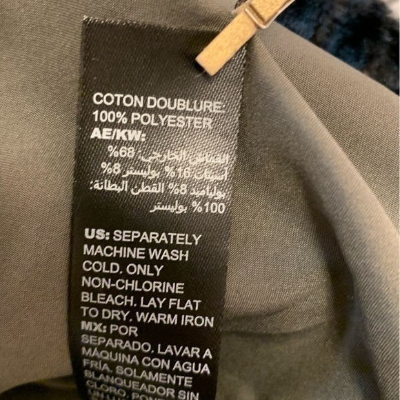 New With Tags WH | BM Dark Gray  Persian Cropped Coat-  LP - Picture 10 of 12